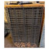 G - Pair of Large Metal Dog Crates