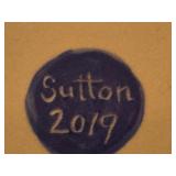 DR - Artisan Maple Burl Bowl and Pottery Tumbler Set