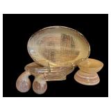 K - Vintage Mid-Century Ceramic and Glass Tableware Collection