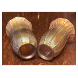 DR - Set of 2 Quoizel Style Iridescent Glass Lamp Shades