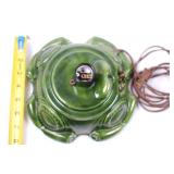 Vintage Ceramic Christmas Tree with Music Box "White Christmas"