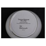 Thomas Kinkade Teleflora Decor Bowl - Sunday Evening Sleigh Ride