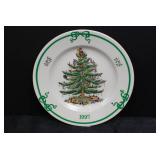 Spode Christmas Tree Collector Plate 1997 with Box