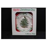 Spode Christmas Tree Collector Plate 1997 with Box