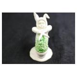 Vintage Style Porcelain Topiary Figurine Lot - 9 Pieces