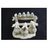 Figurine Lot - Snowbabies Bunnies Birds and Pigs Collection