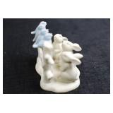 Figurine Lot - Snowbabies Bunnies Birds and Pigs Collection