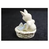 Figurine Lot - Snowbabies Bunnies Birds and Pigs Collection