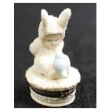 Figurine Lot - Snowbabies Bunnies Birds and Pigs Collection