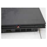 Sony PlayStation 2 Slim Console with LEGO Star Wars II Game and 2 Controllers (Missing Power Cord)