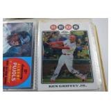 Topps Baseball Card Collection Featuring Griffey Jr., Pujols, Matsui