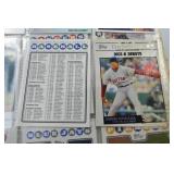 Topps Baseball Card Collection Featuring Griffey Jr., Pujols, Matsui
