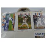 Topps Baseball Card Collection Featuring Griffey Jr., Pujols, Matsui