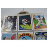 Topps Baseball Card Collection Binder Featuring MLB Stars, 2000s Era