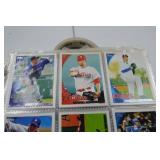 Topps Baseball Card Collection Binder Featuring MLB Stars, 2000s Era