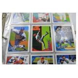 Topps Baseball Card Collection Binder Featuring MLB Stars, 2000s Era