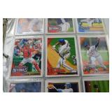 Topps Baseball Card Collection Binder Featuring MLB Stars, 2000s Era