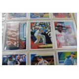 Topps Baseball Card Collection Binder Featuring MLB Stars, 2000s Era