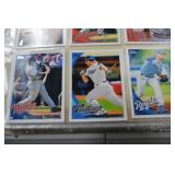 Topps Baseball Card Collection Binder Featuring MLB Stars, 2000s Era