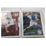 Baseball Chrome Trading Card Binder Featuring Mariano Rivera and Stars