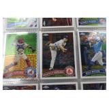 Baseball Chrome Trading Card Binder Featuring Mariano Rivera and Stars