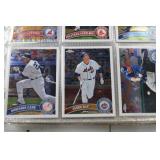 Baseball Chrome Trading Card Binder Featuring Mariano Rivera and Stars