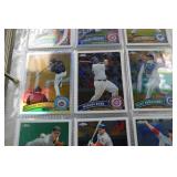 Baseball Chrome Trading Card Binder Featuring Mariano Rivera and Stars