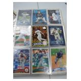 Baseball Chrome Trading Card Binder Featuring Mariano Rivera and Stars