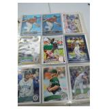 Baseball Chrome Trading Card Binder Featuring Mariano Rivera and Stars