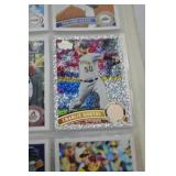 Baseball Chrome Trading Card Binder Featuring Mariano Rivera and Stars