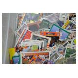 Large Lot of Assorted Sports Trading Cards in Boxes and Sleeves