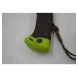 Hand tool lot: Gorilla Gear and Ozark Trail hatchets, multi-function axes