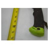 Hand tool lot: Gorilla Gear and Ozark Trail hatchets, multi-function axes