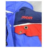 Spyder Ski Jacket Blue Red White Colorblock Men