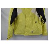 Spyder Team Venom Yellow Ski Jacket Size Medium