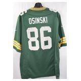 Green Bay Packers Osinski #86 NFL Nike On Field Jersey Large