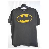 Vintage Batman Logo Black T-Shirt XL 100-Percent Cotton