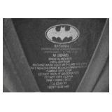 Vintage Batman Logo Black T-Shirt Size M 38/40