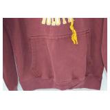 Minnesota Duluth Hockey Maroon Hoodie Signature Size Small