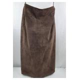 Alfani Leather Skirt Size 8 Brown