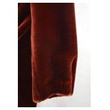 Carol Horn Captivity Plush Faux Fur Coat Size 14