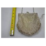 Apt. 9 Beaded Shell Evening Bag with Chain Strap