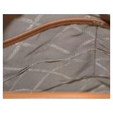 Michael Kors Signature Brown Leather Backpack