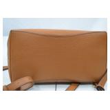 Michael Kors Signature Brown Leather Backpack