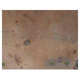 Black Leather Celtic Knot Belt Pouch, 8 Inch