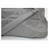 Simply Vera Vera Wang Gray Quilted Shoulder Handbag
