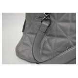 Simply Vera Vera Wang Gray Quilted Shoulder Handbag