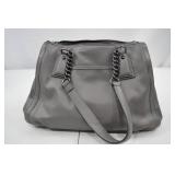 Simply Vera Vera Wang Gray Quilted Shoulder Handbag