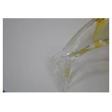 Murano-Style Dolphin Art Glass, 6-Inch