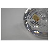 Vintage Alsterfors Sweden Art Glass Paperweight Signed